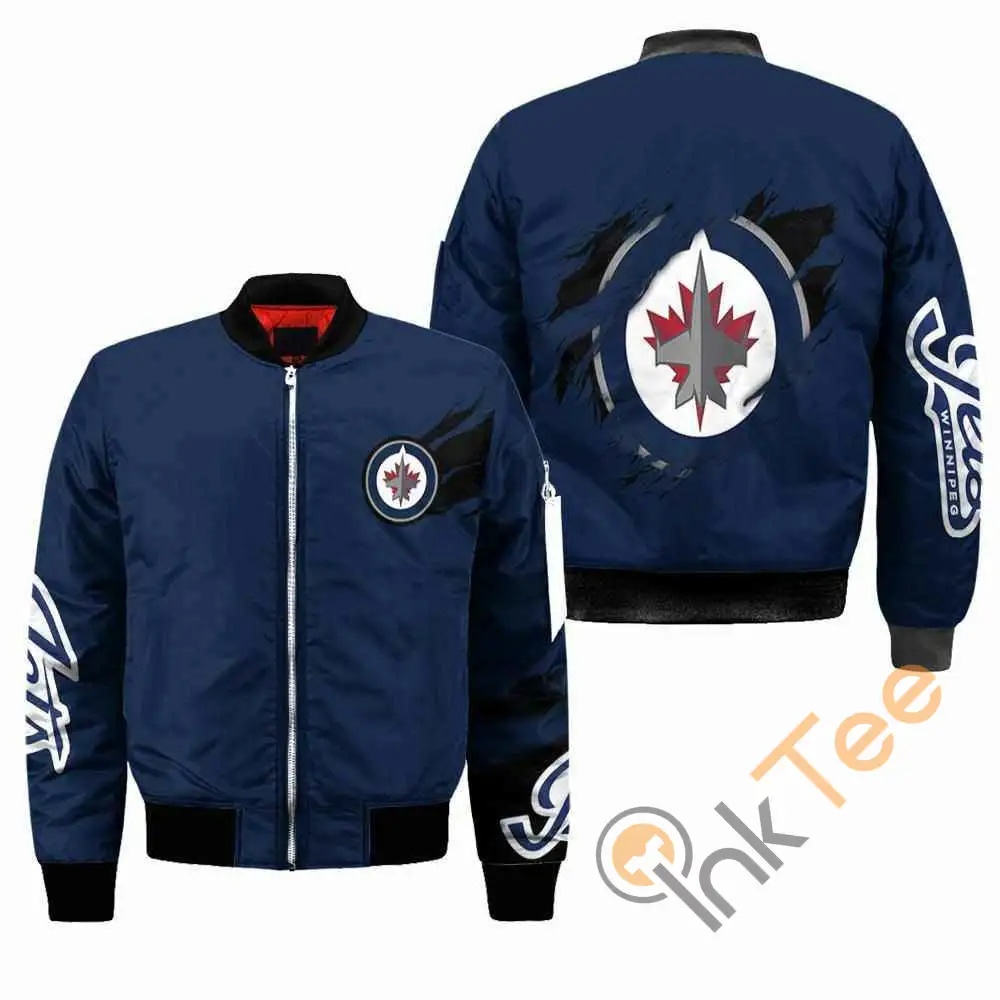 Winnipeg Jets NHL  Apparel Best Christmas Gift For Fans Bomber Jacket