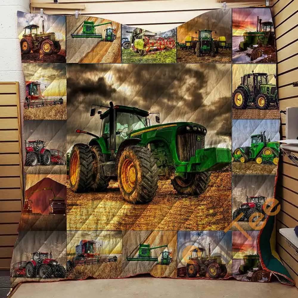 Farmer Tractor  Blanket TH1707 Quilt