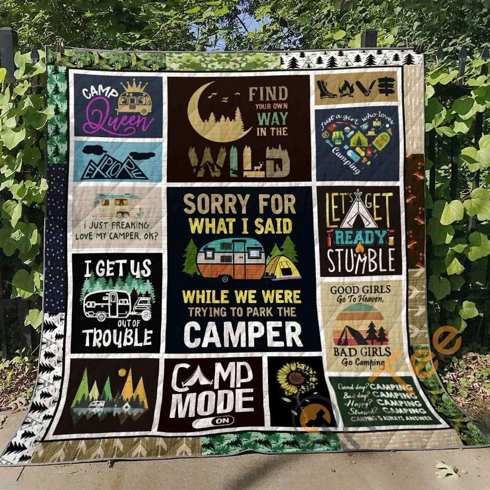 Find Your Own Way In The Wild - Camping  Blanket TH0107 Quilt