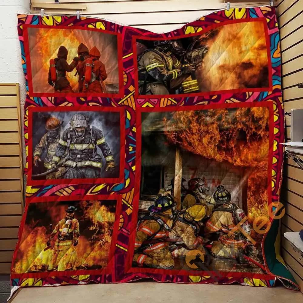 Fire Fighter The Big Hero  Blanket TH1707 Quilt