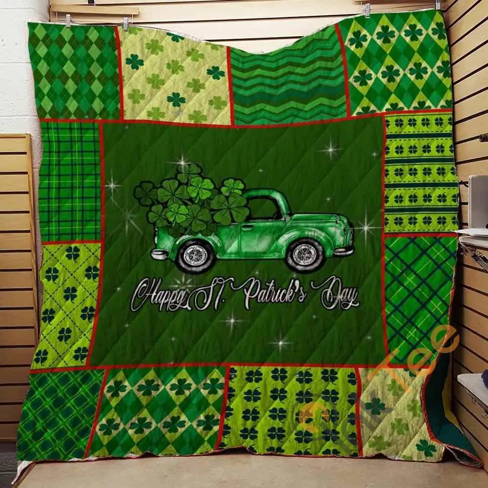 Happy St.Patrick's Day  Blanket TH1707 Quilt