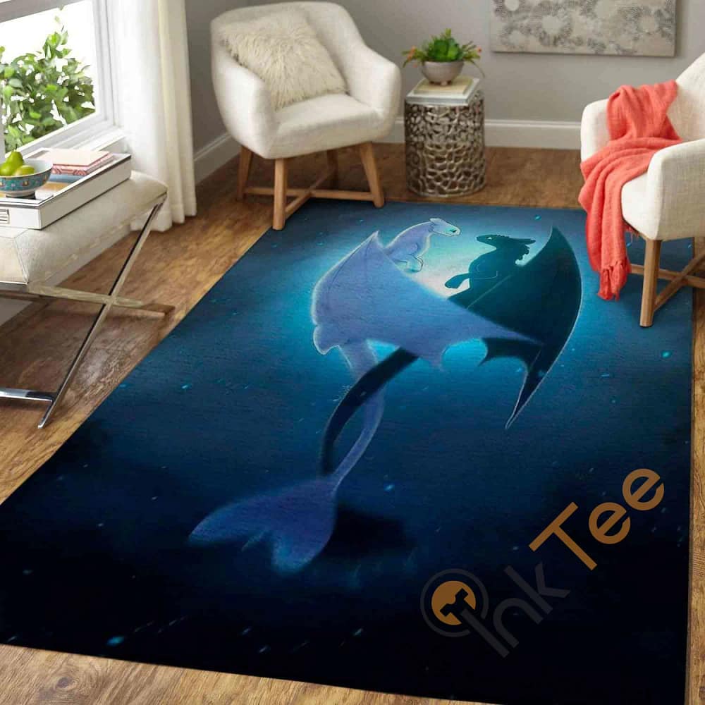 How To Train Your Dragon Movie Area  Amazon Best Seller Sku 3128 Rug