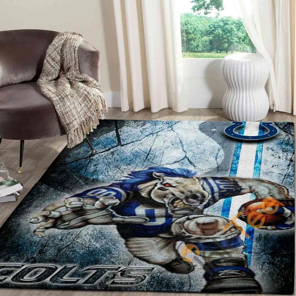 Indianapolis Colts Area  Amazon Best Seller Sku 233 Rug