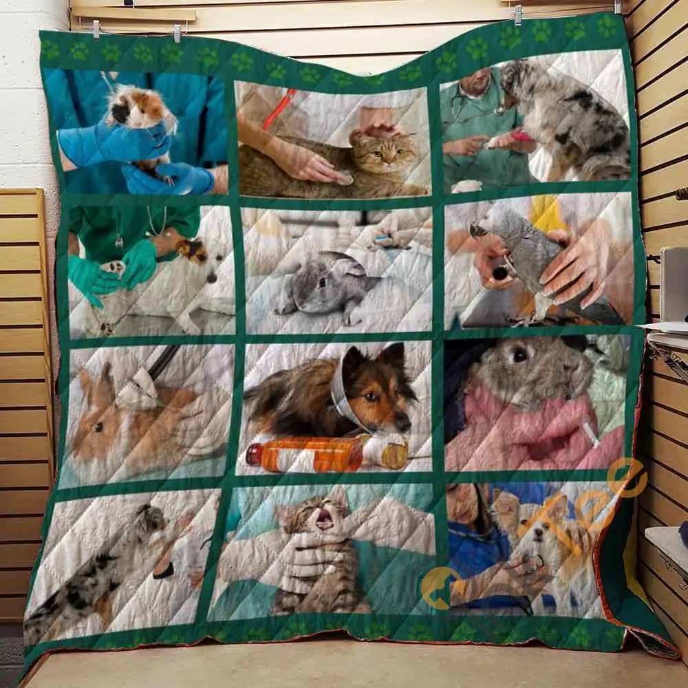 Keep Calm This Is Vet Tech  Blanket TH1707 Quilt