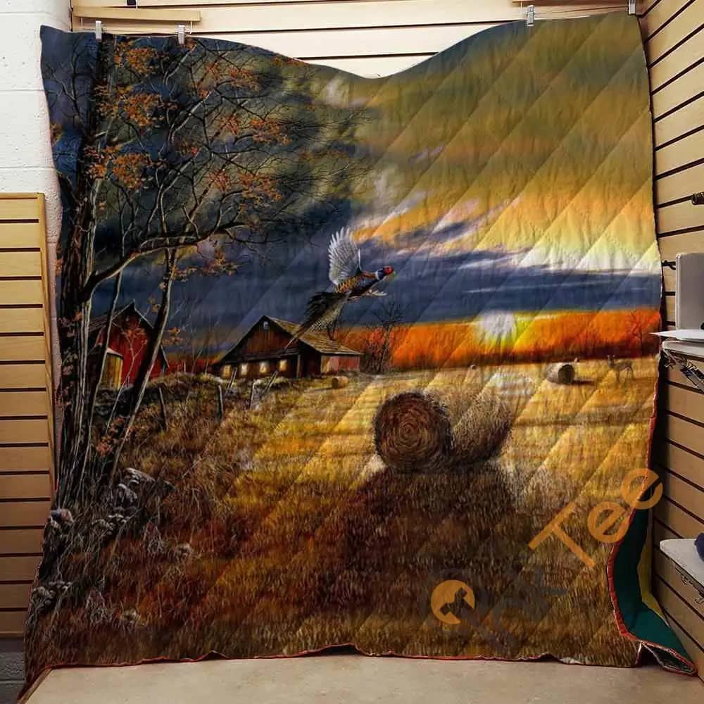 Picture Farmer Beautiful  Blanket TH1707 Quilt