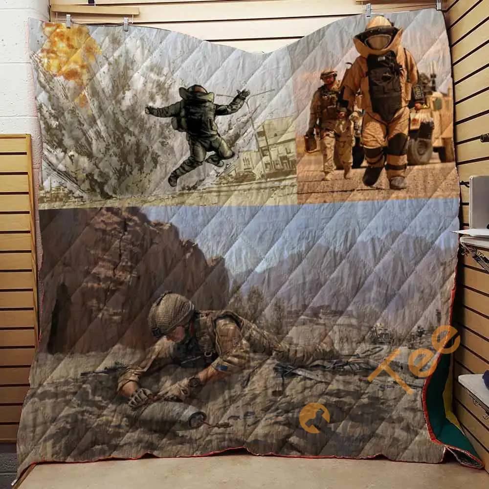 Who Love EOD Tech  Blanket TH1707 Quilt