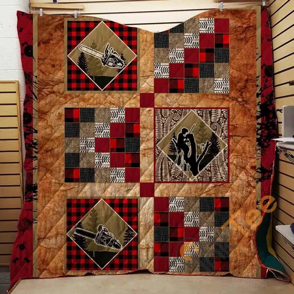 Who Love Logger  Blanket TH1707 Quilt