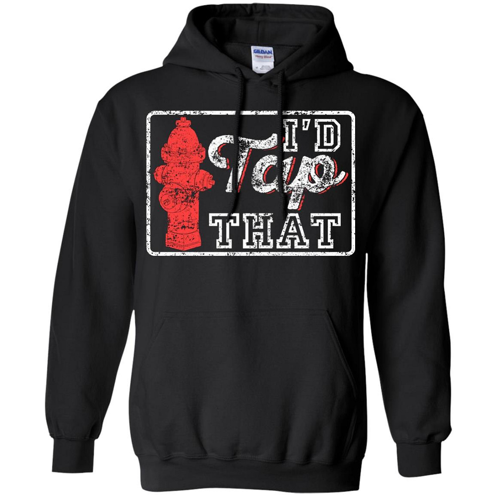 Inktee Store - Funny Firefighter - Id Tap That Hoodies Image