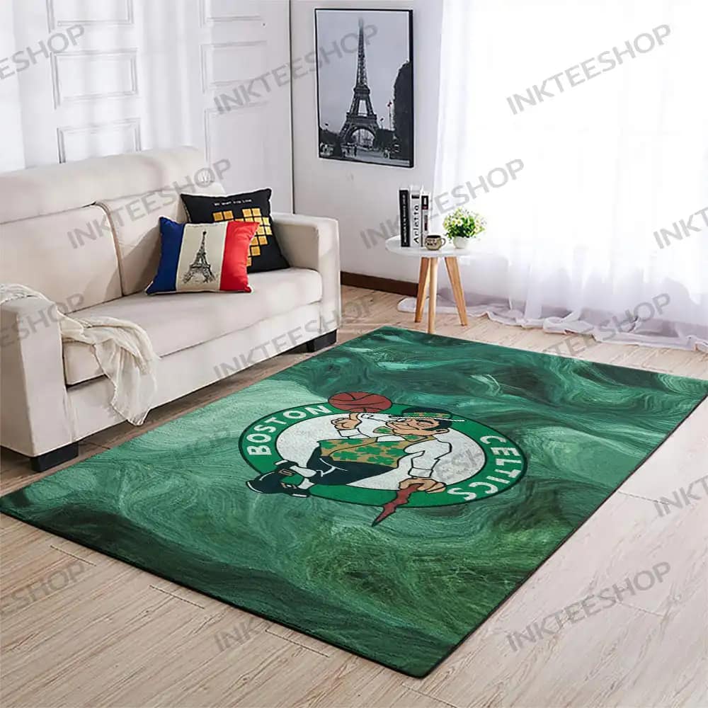 Bedroom Living Room Boston Celtics Rug