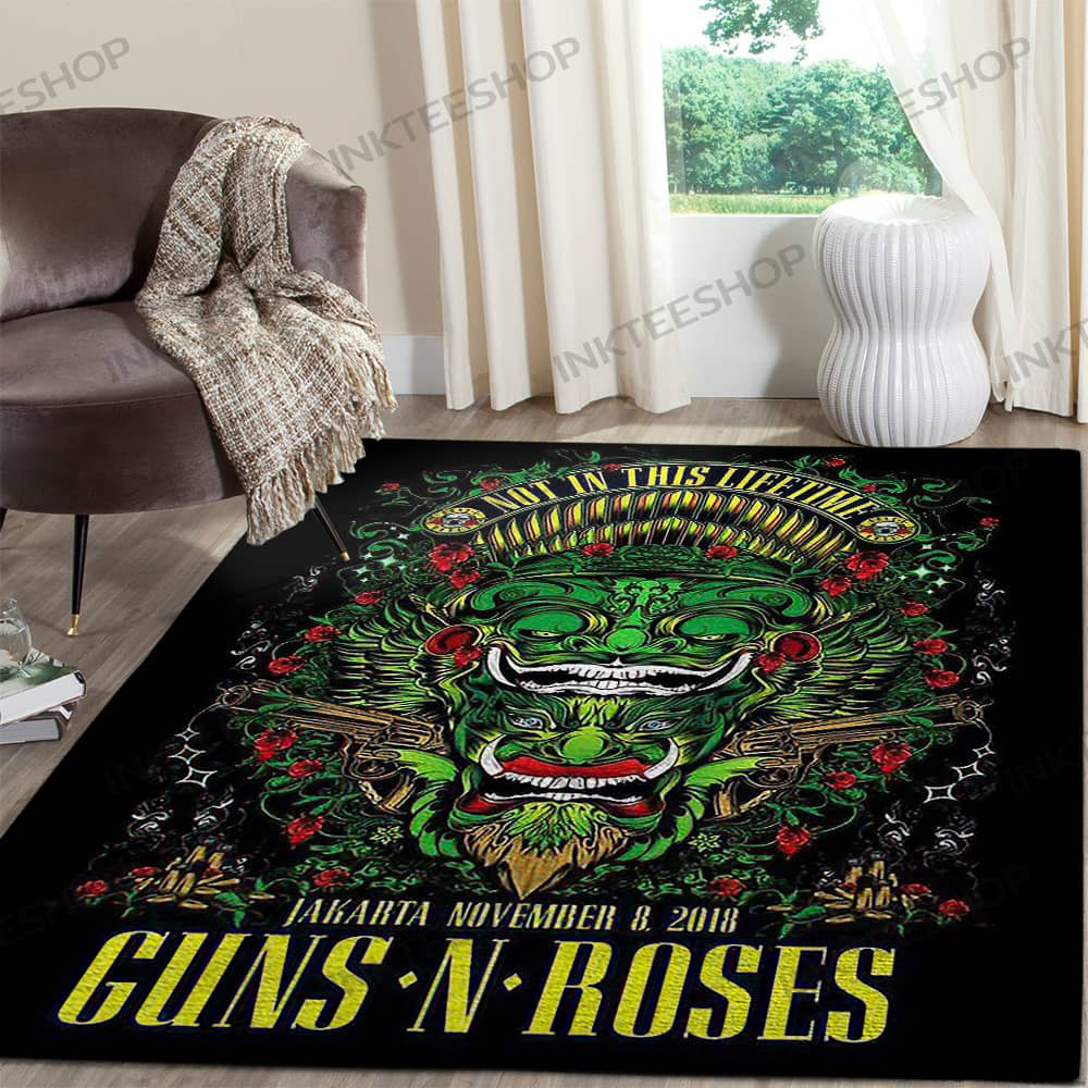 Inktee Store - Guns N Roses Amazon Door Mat Rug Image