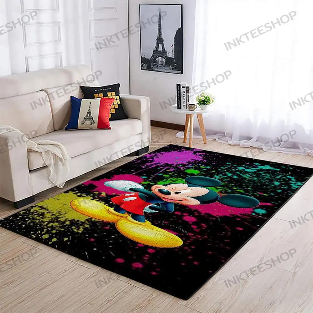 Kitchen Living Room Mickey Mouse Disney Rug