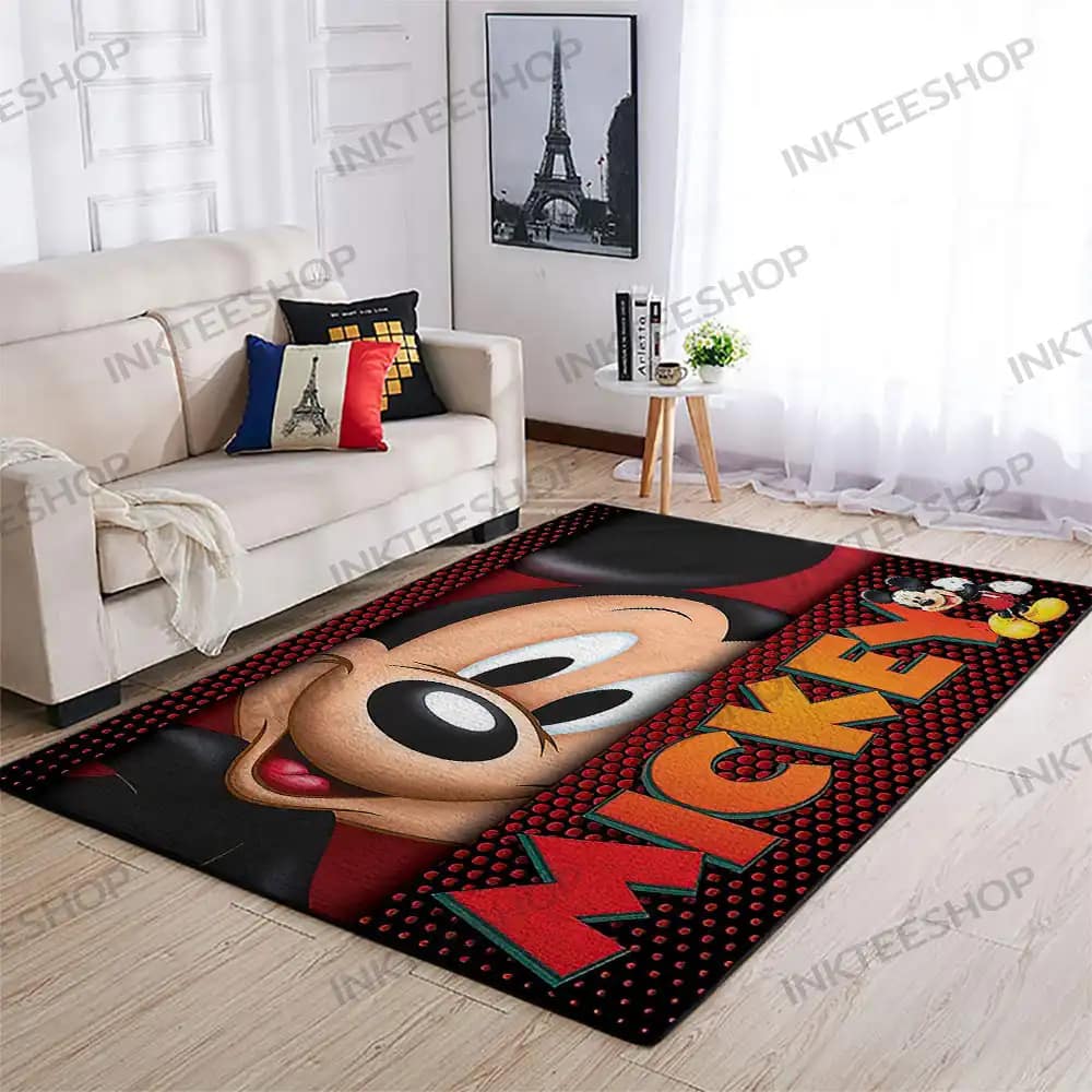 Mickey Mouse Disney Kitchen Home Decor Rug