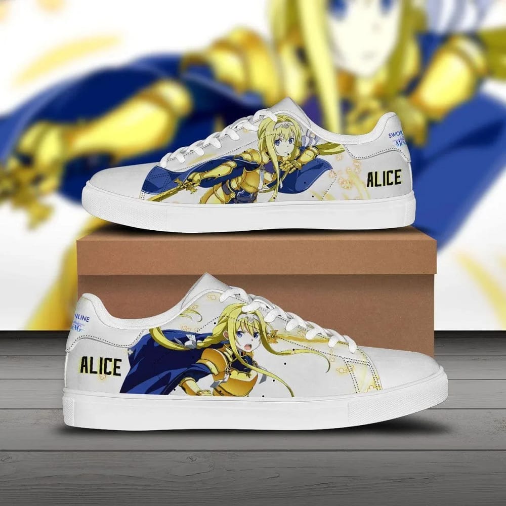 Alice Zuberg Sword Art Online Custom Anime Stan Smith Shoes