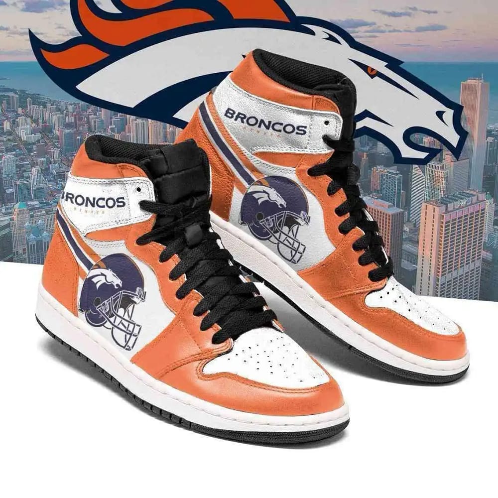 Denver Broncos Team Air Jordan Shoes