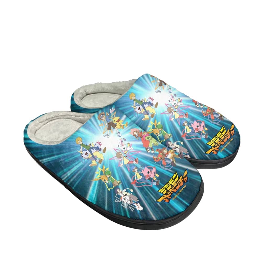 Digimon Adventure Cartoon Shoes Slippers
