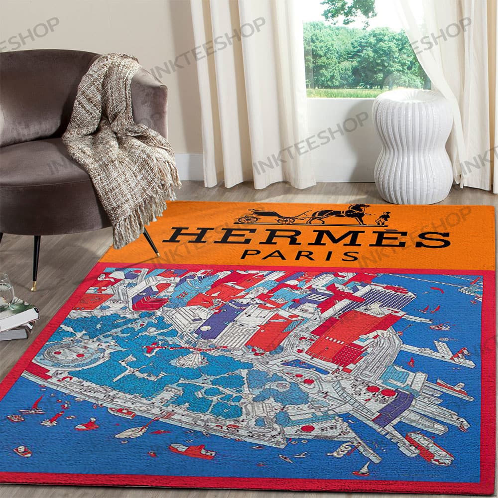 Inktee Store - Hermes Amazon Carpet Rug Image