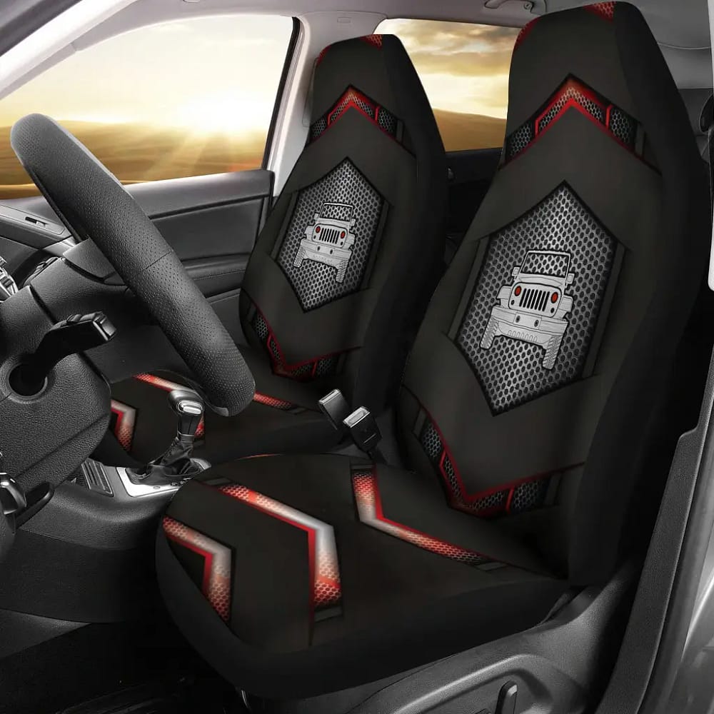 Jeep Iron Premium Car Seat Covers