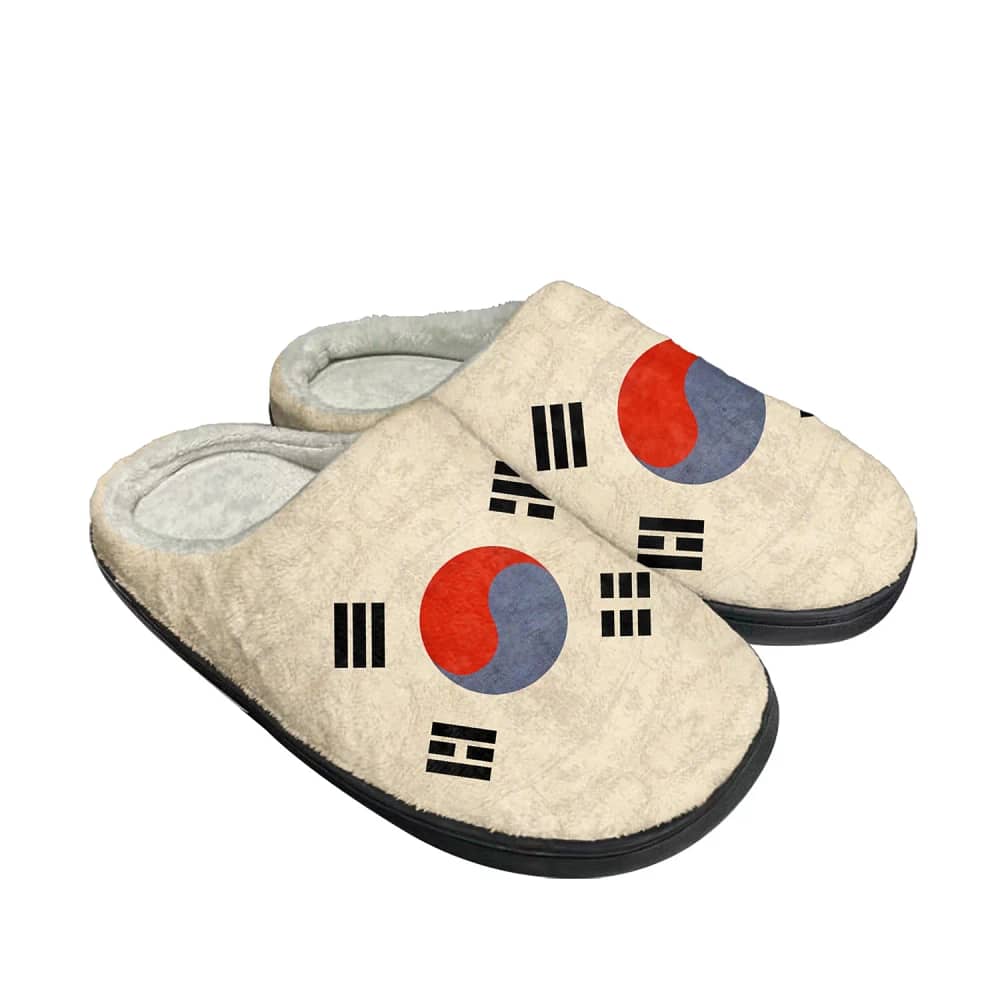 Korean Flag Custom Shoes Slippers