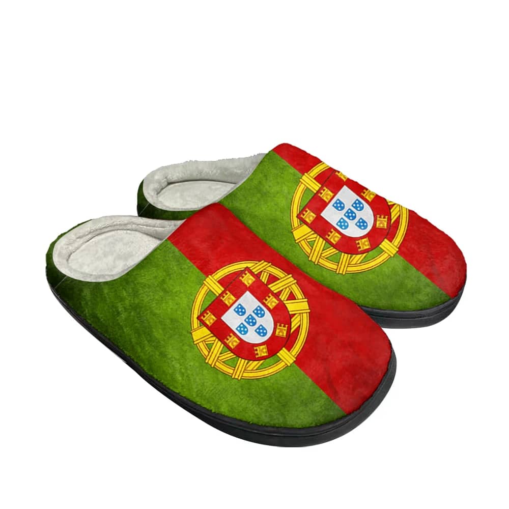Portugal Flag Custom Shoes Slippers