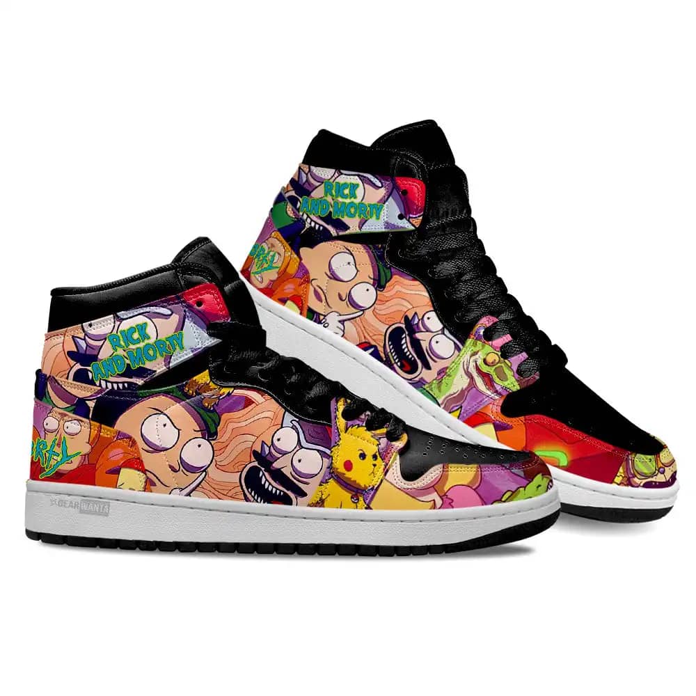 Rick And Morty Crossover Super Mario Air Jordan Shoes