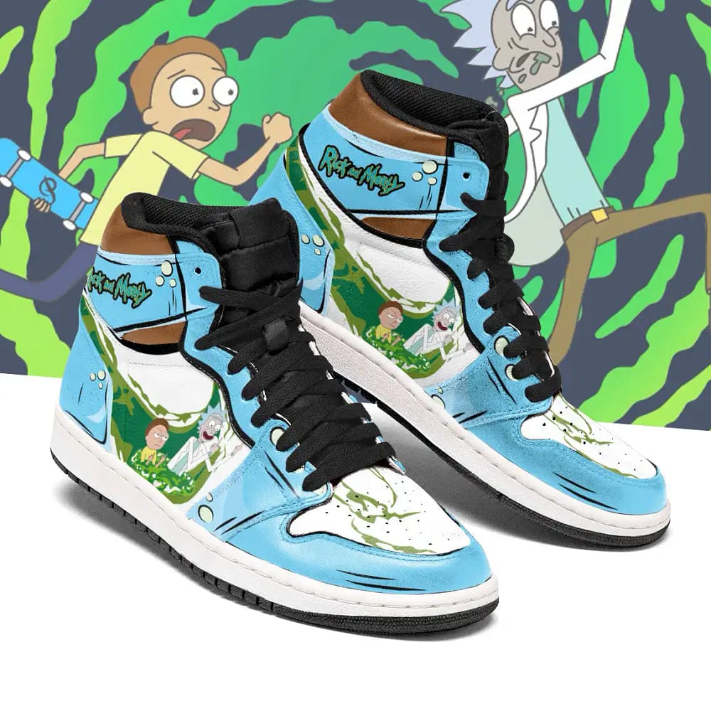 Rick And Morty Just Rick It Air Jordan Shoes