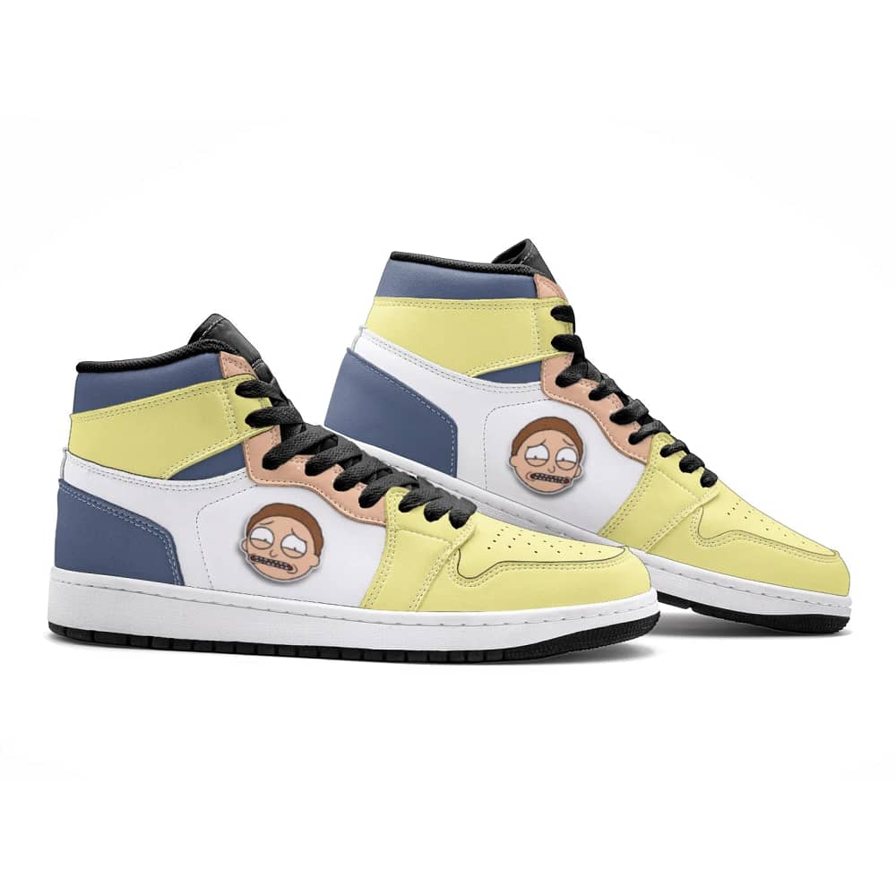 Inktee Store - Sick Morty Rick And Morty Air Jordan Shoes Image