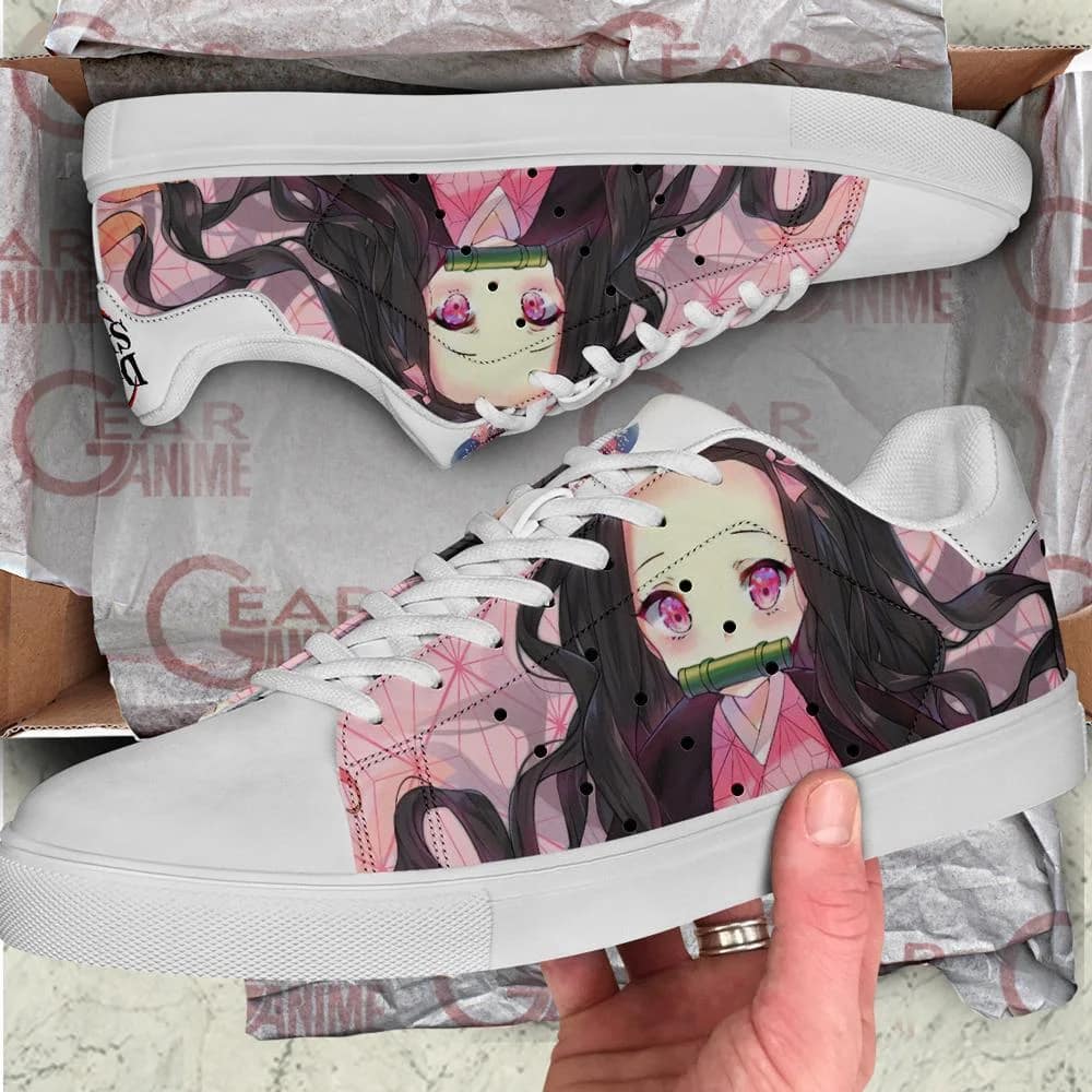 Nezuko Kamado Custom Demon Slayer Anime Stan Smith Shoes