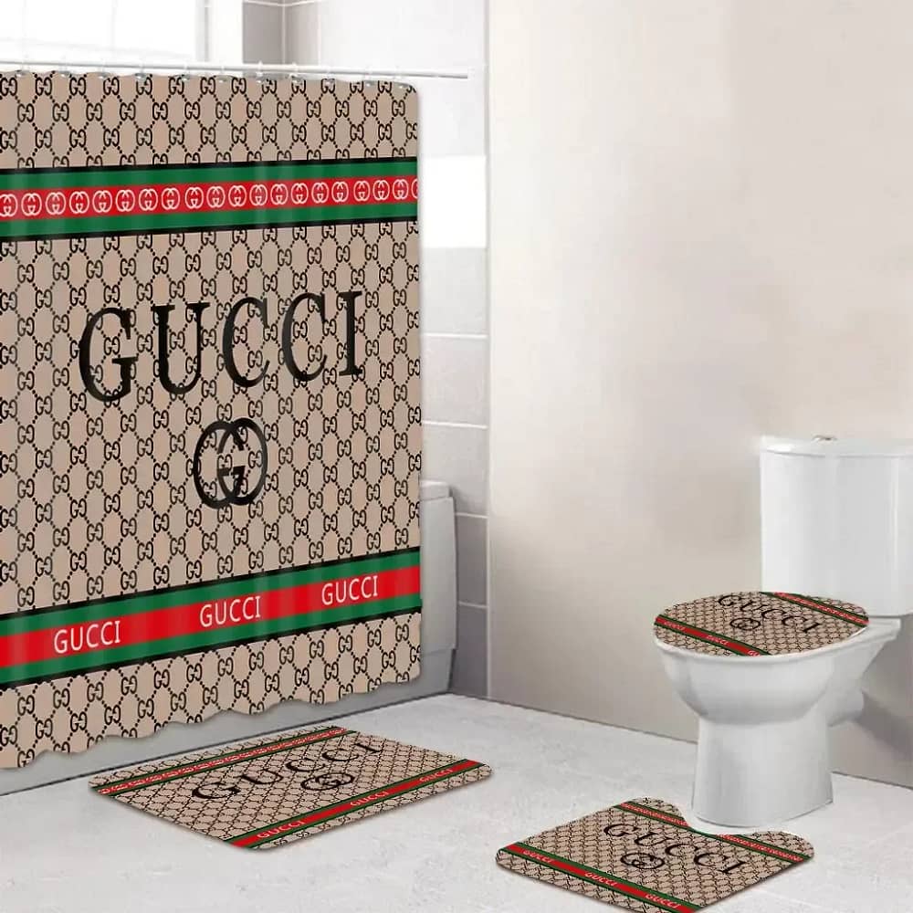 Gucci Brown Luxury Brand Limited Premium Bathroom Sets