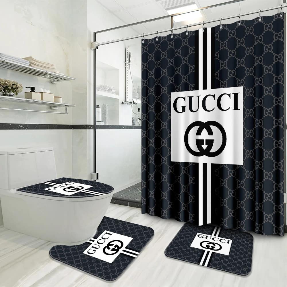 Gucci New Hot Luxury Brand Logo Premium Bathroom Sets