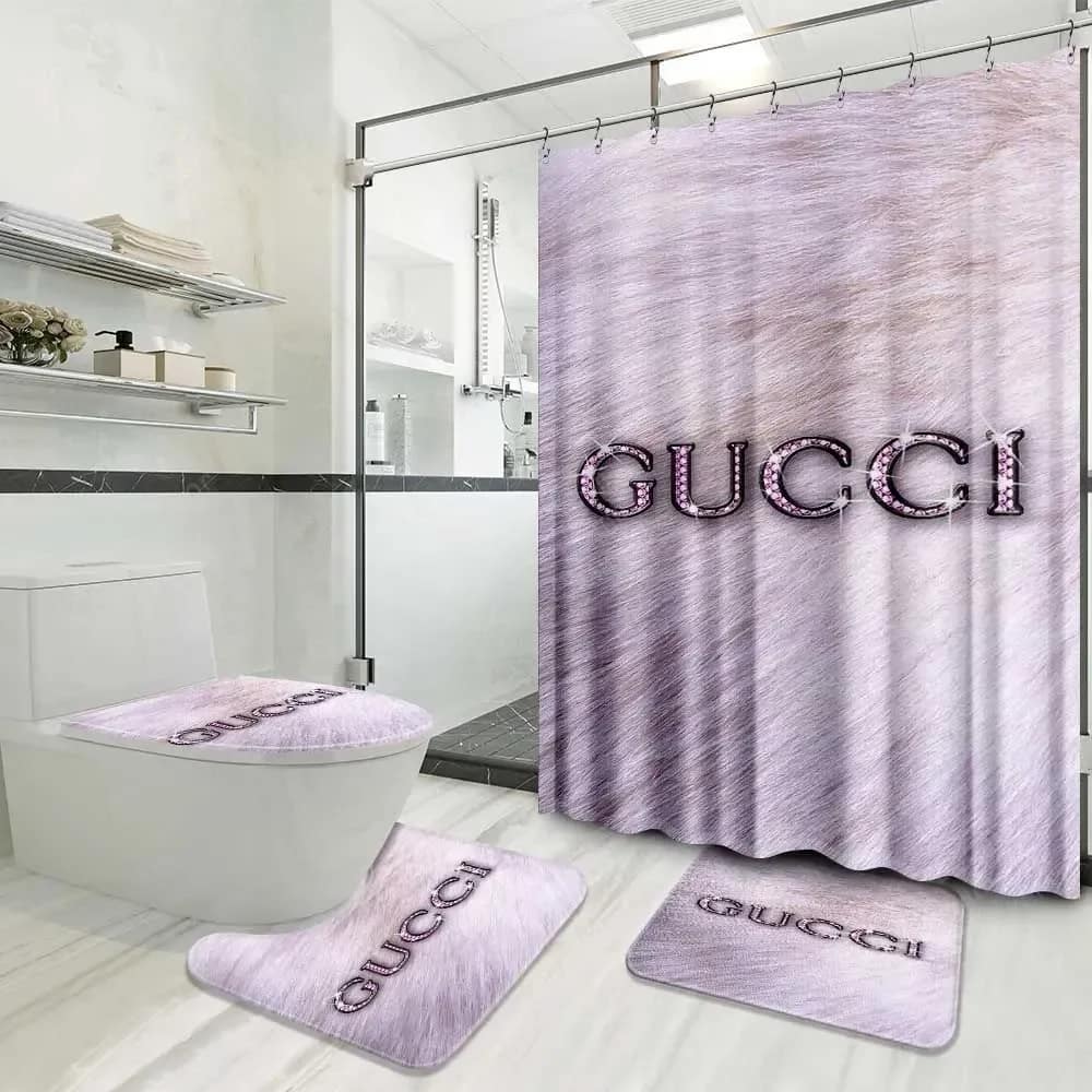 Gucci Purple Limited Luxury Brand Bathroom Sets