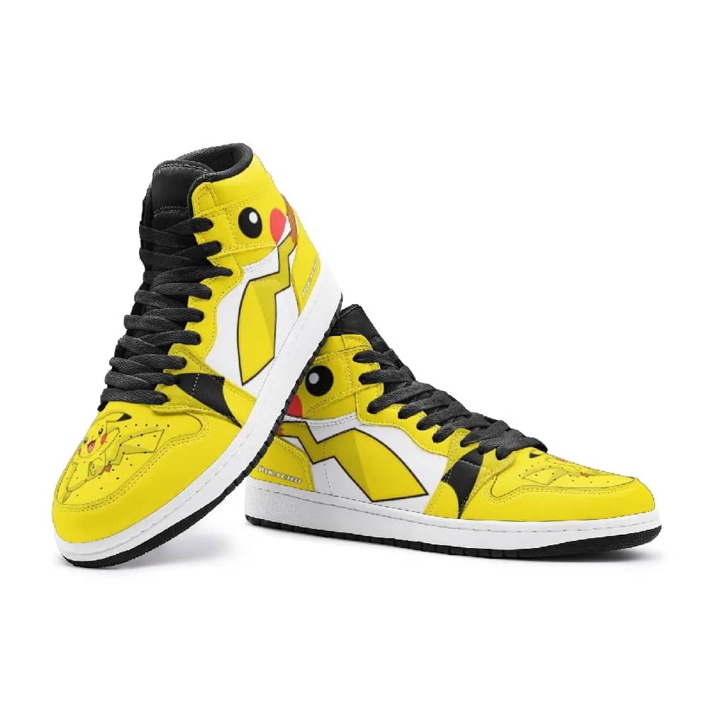 Inktee Store - Pikachu Starter Pokemon Custom Air Jordans Shoes Image