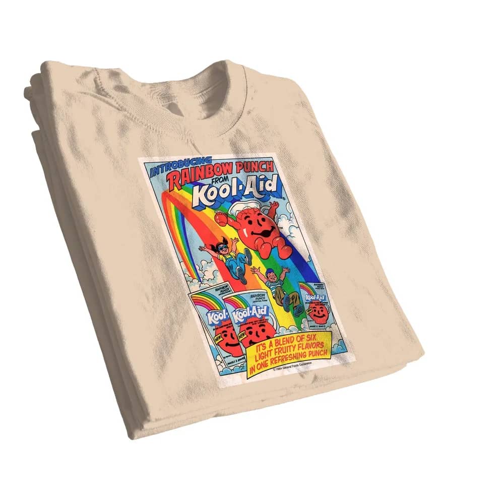 Inktee Store - Introducing Rainbow Punch Kool Aid Man 84 Unisex Retro Shirt Image