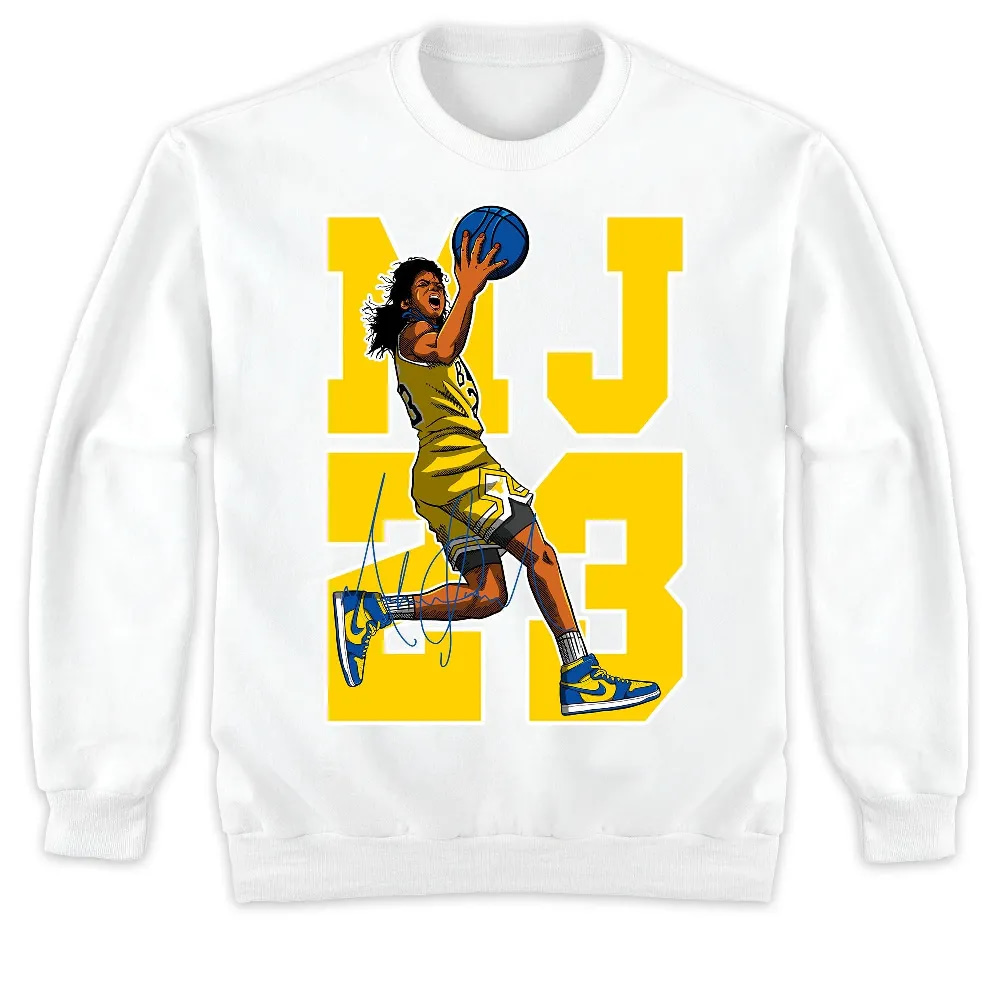Inktee Store - Jordan 1 High Og Laney Unisex T-Shirt - Best Goat Mj - Sneaker Match Tees Image