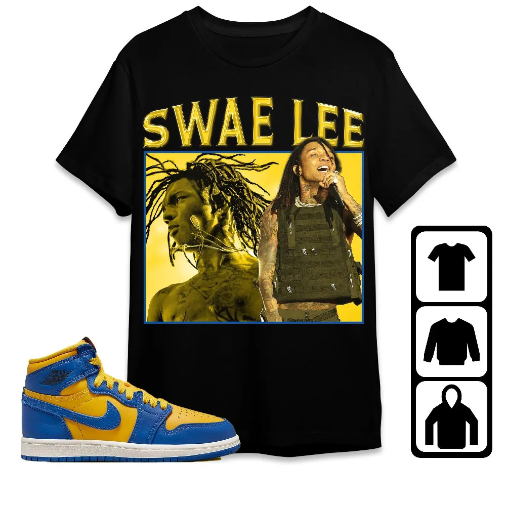 Inktee Store - Jordan 1 High Og Laney Unisex T-Shirt - Swae Lee - Sneaker Match Tees Image