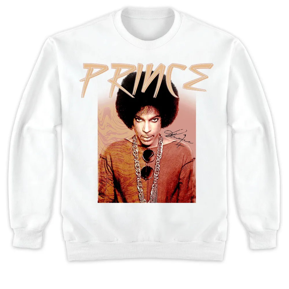 Inktee Store - Jordan 1 Mid Magic Ember Unisex T-Shirt - Prince Signature - Sneaker Match Tees Image