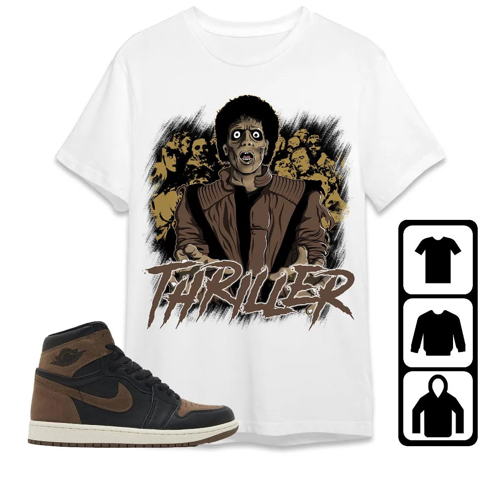 Inktee Store - Jordan 1 Palomino Unisex T-Shirt - Thriller - Sneaker Match Tees Image