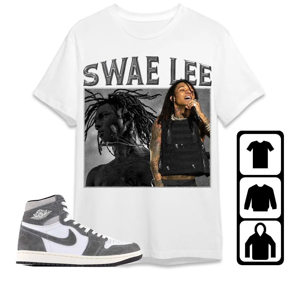 Inktee Store - Jordan 1 Washed Heritage Unisex T-Shirt - Swae Lee - Sneaker Match Tees Image