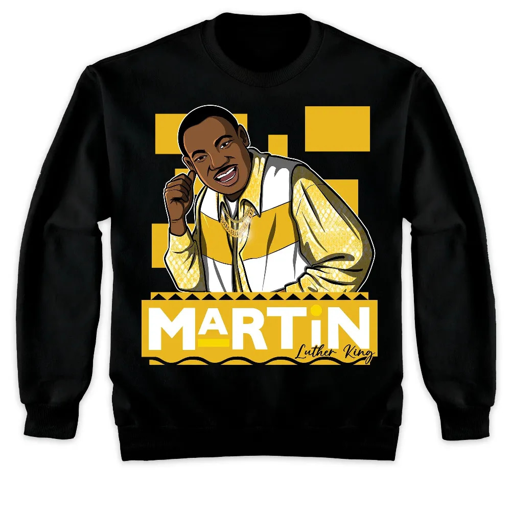 Inktee Store - Jordan 11 Low Yellow Snakeskin Unisex T-Shirt - Martin Luther King - Sneaker Match Tees Image