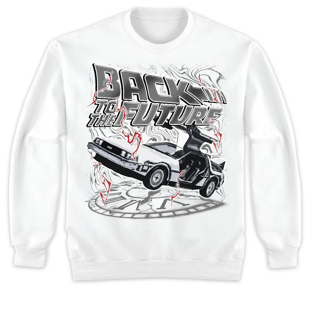Inktee Store - Jordan 13 Wolf Grey Unisex T-Shirt - Back In Time - Sneaker Match Tees Image
