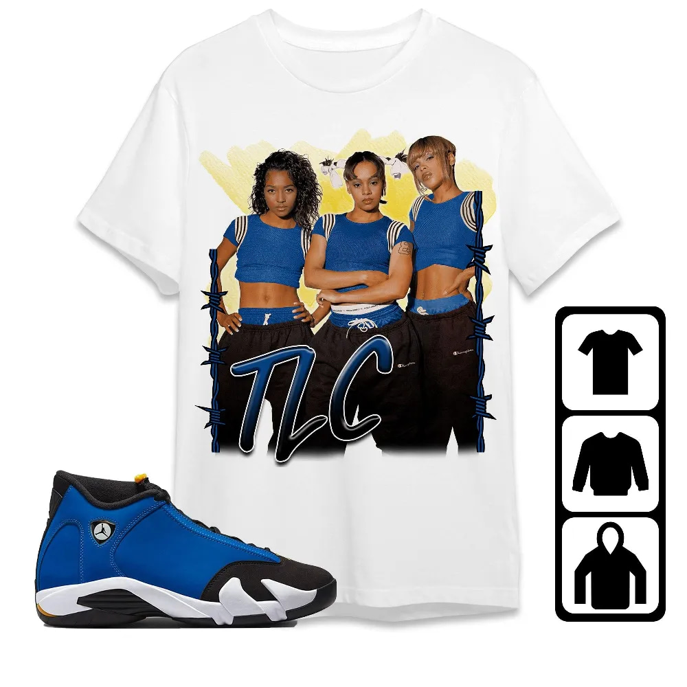 Inktee Store - Jordan 14 Laney Unisex T-Shirt - Tlc Band - Sneaker Match Tees Image