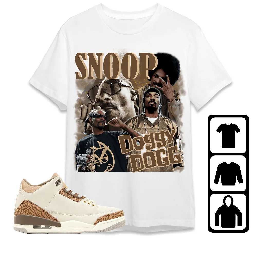 Inktee Store - Jordan 3 Palomino Unisex T-Shirt - 90S Dogg - Sneaker Match Tees Image