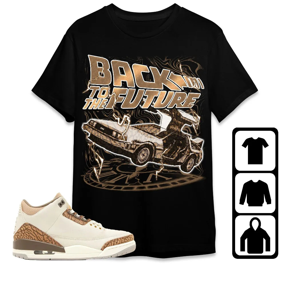 Inktee Store - Jordan 3 Palomino Unisex T-Shirt - Back In Time - Sneaker Match Tees Image