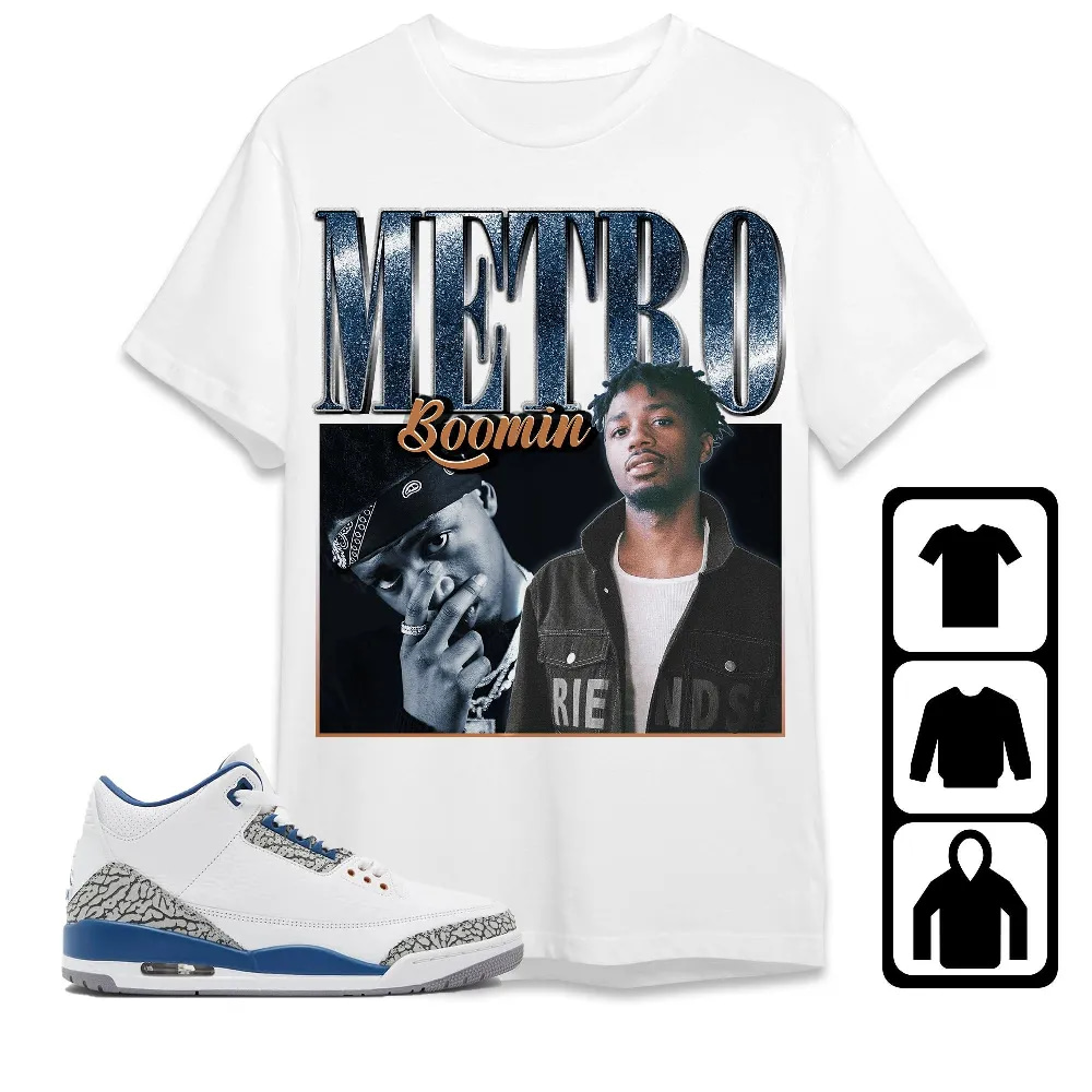 Inktee Store - Jordan 3 Wizards Unisex T-Shirt - Metro Boomin - Sneaker Match Tees Image