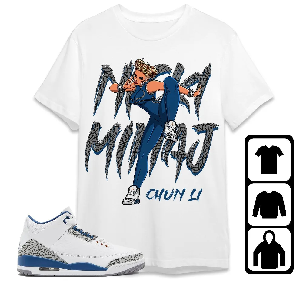 Inktee Store - Jordan 3 Wizards Unisex T-Shirt - Nicki Fighter - Sneaker Match Tees Image