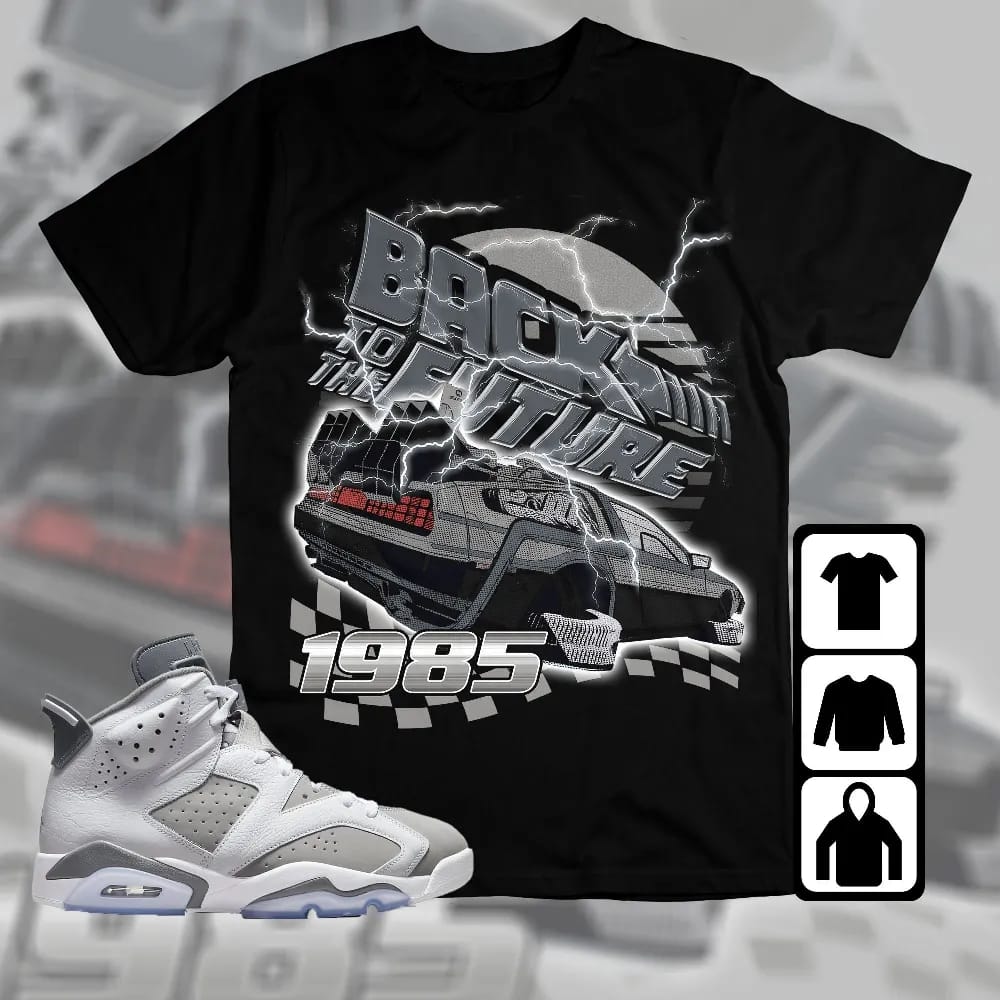 Inktee Store - Jordan 6 Cool Grey Unisex T-Shirt - The Future Car - Sneaker Match Tees Image