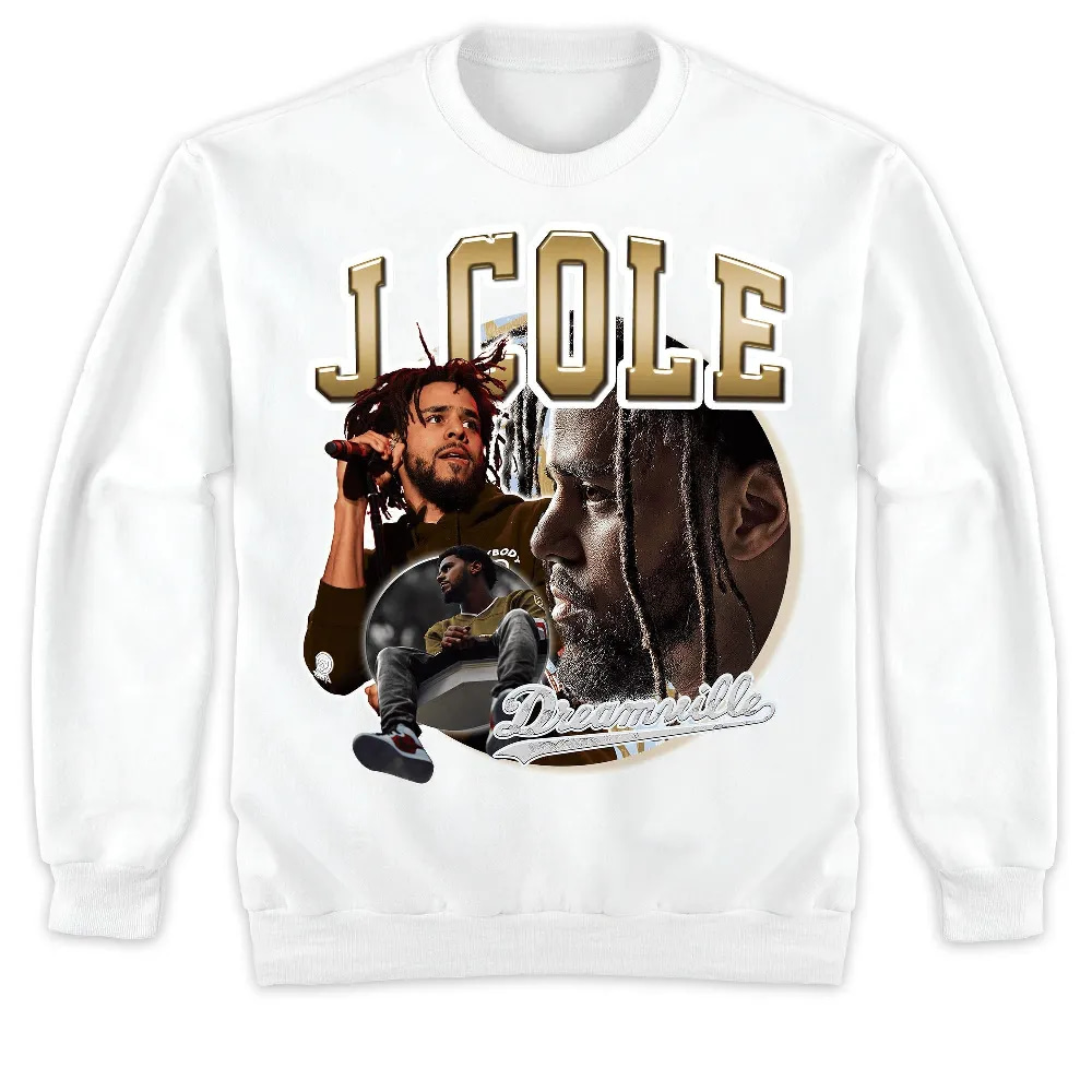 Inktee Store - Jordan 6 Craft Celestial Gold Unisex T-Shirt - Cole Rapper - Sneaker Match Tees Image