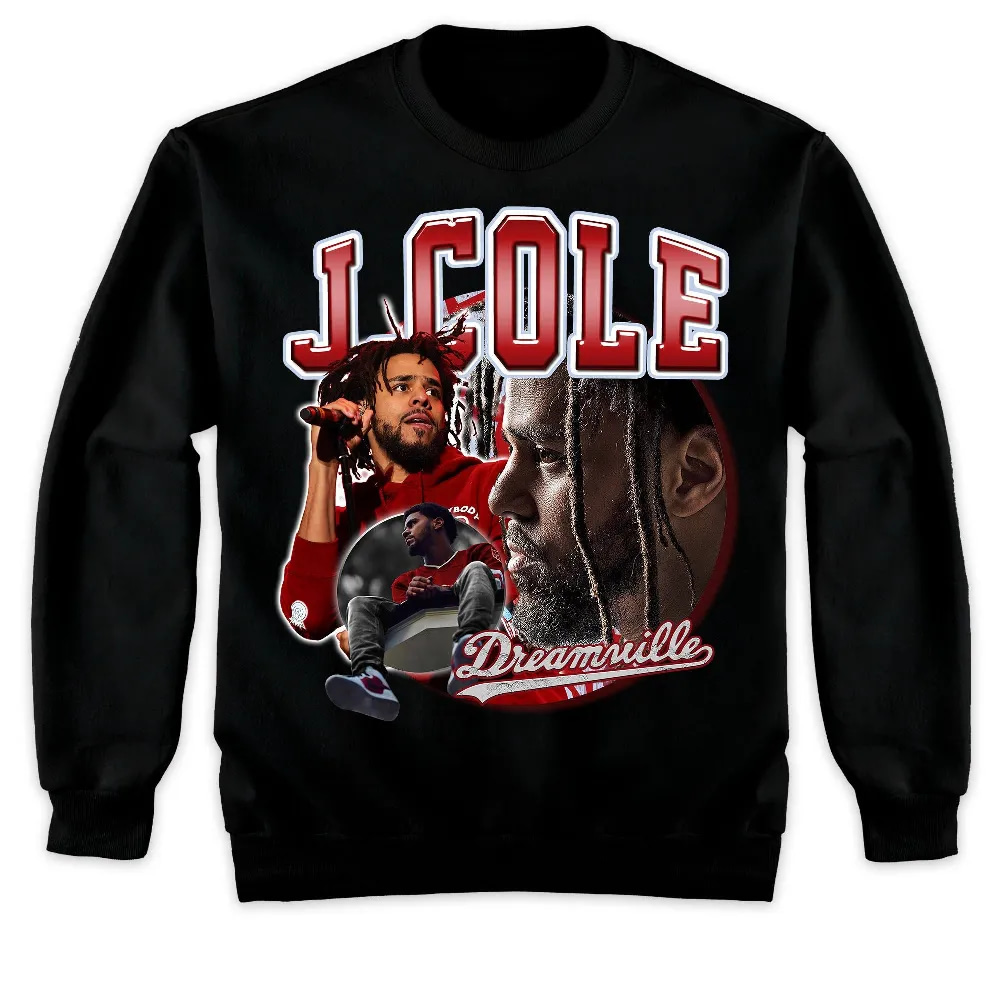 Inktee Store - Posite One Metallic Red Unisex T-Shirt - Cole Rapper - Sneaker Match Tees Image
