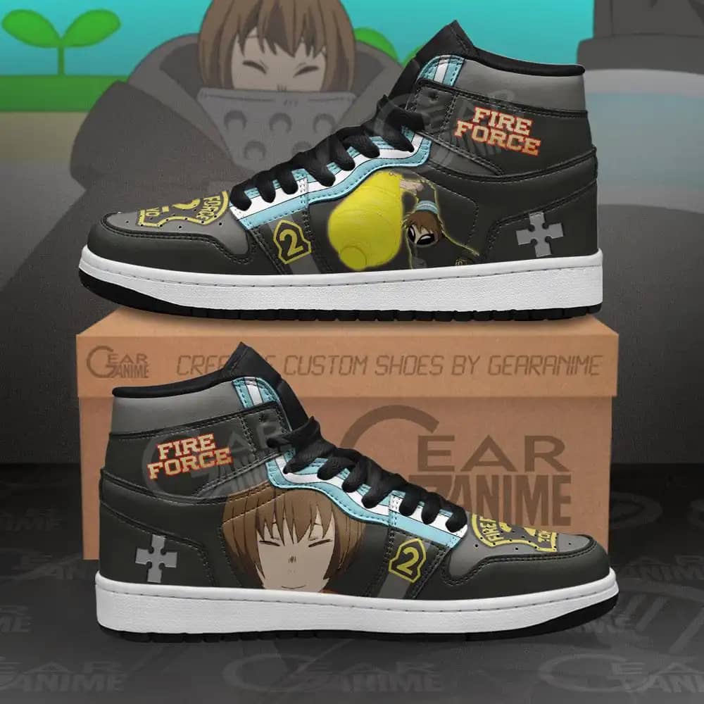 Fire Force Juggernaut Sneakers Custom Anime Air Jordan Shoes