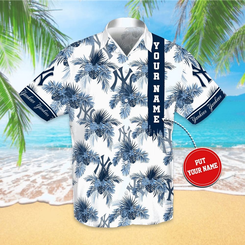 Personalized New York Yankees Hawaiian Shirts