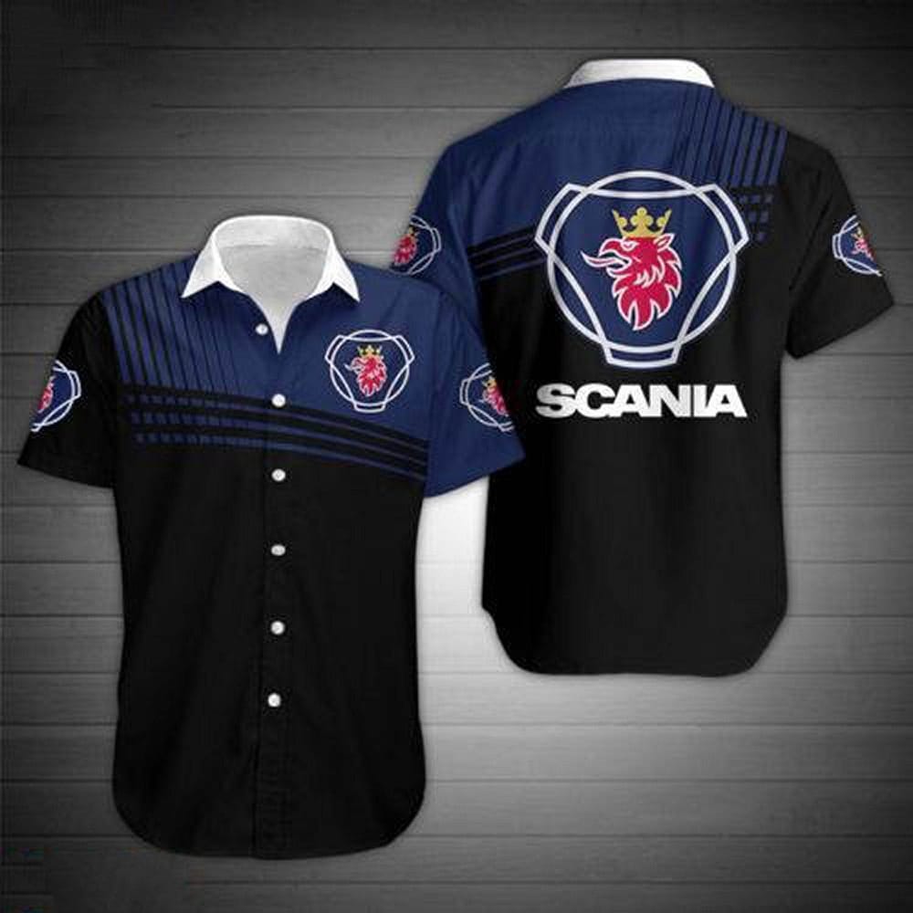 Scania Summer Fashion Short Sleeve Gifts For Those You Love Hawaiian shirts